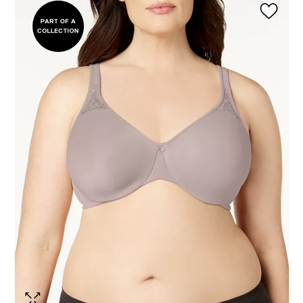 Bali full-figure minimizer passion for comfort underwire bra 36DDD / 36F  Toffee